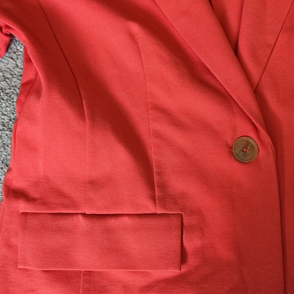 Halogen Orange Knit Blazer - Picture 6 of 7